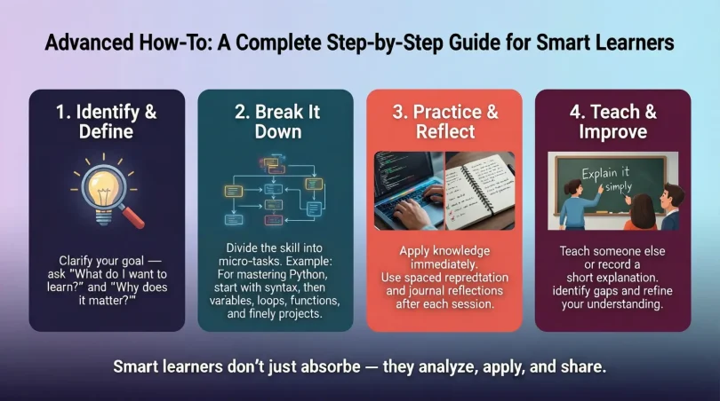 advanced how-to a complete step-by-step guide for smart learners