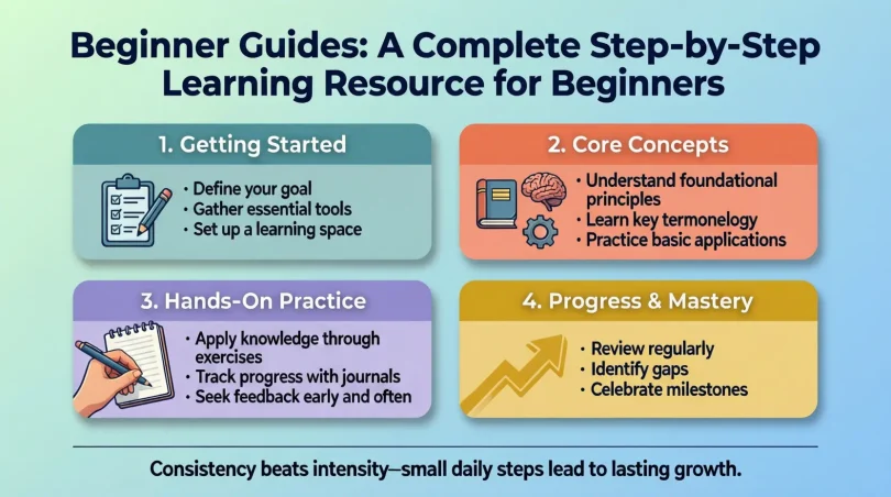 beginner guides a complete step-by-step learning resource for beginners