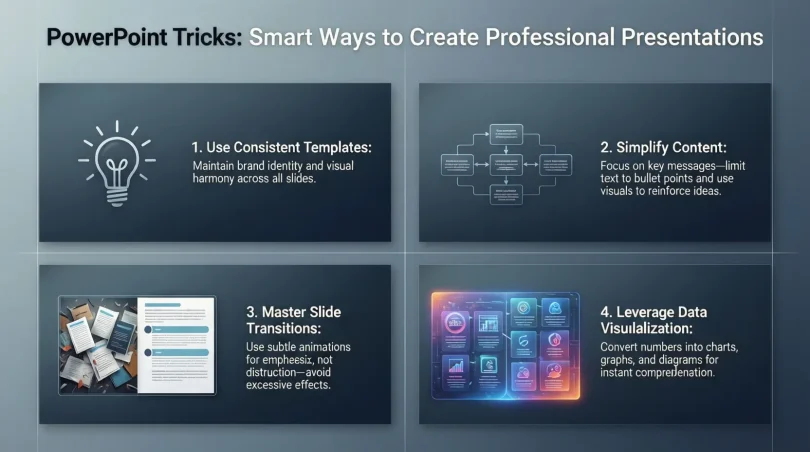powerpoint tricks smart ways to create professional presentations