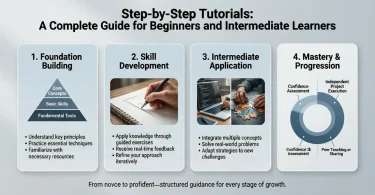 step-by-step tutorials a complete guide for beginners and intermediate learners
