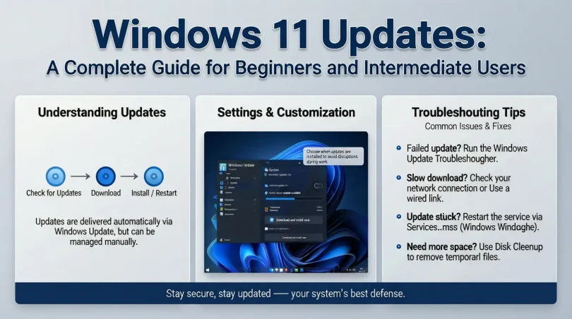 windows 11 updates a complete guide for beginners and intermediate users