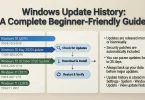 windows update history a complete beginner-friendly guide